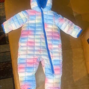 Colorful Kids One Piece Snowsuit